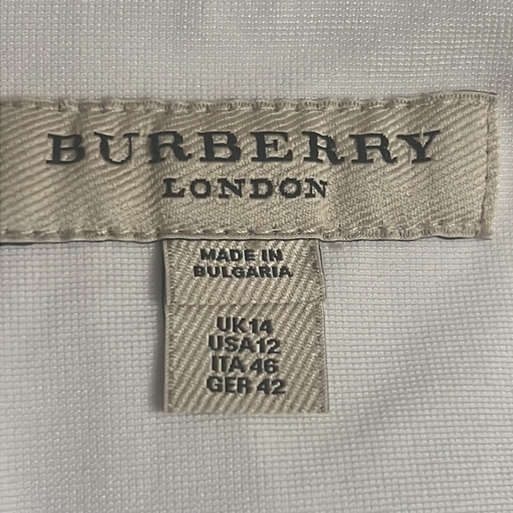 Authentic Burberry signature stretch long skirt sz 12 - Picture 13 of 16